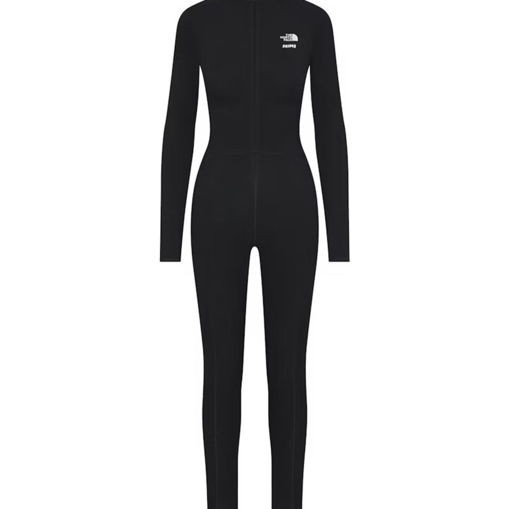 Skims x The North Face Onyx Jumpsuit w/ Matching Beanie